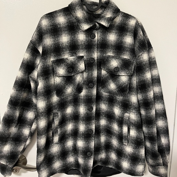 Thread & Supply Plaid Shacket – Size S - Picture 1 of 3